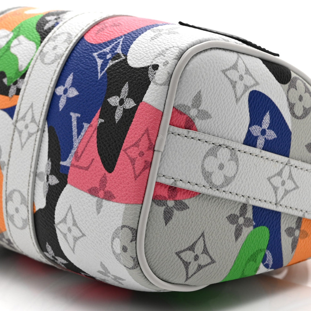 Monogram Calfskin Keepall Bandouliere 25 Multicolor