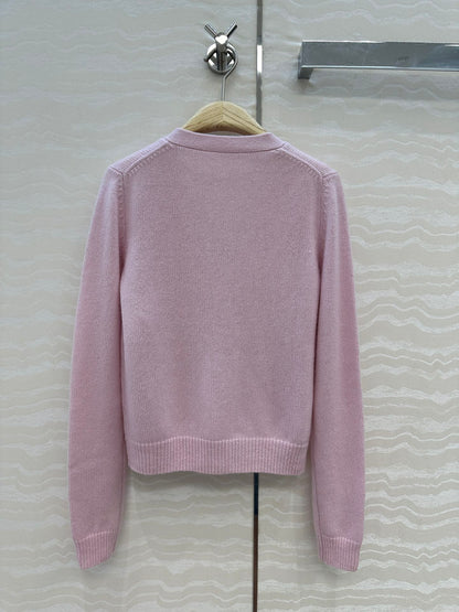 Dior 2025 Cardigan Pink Cashmere