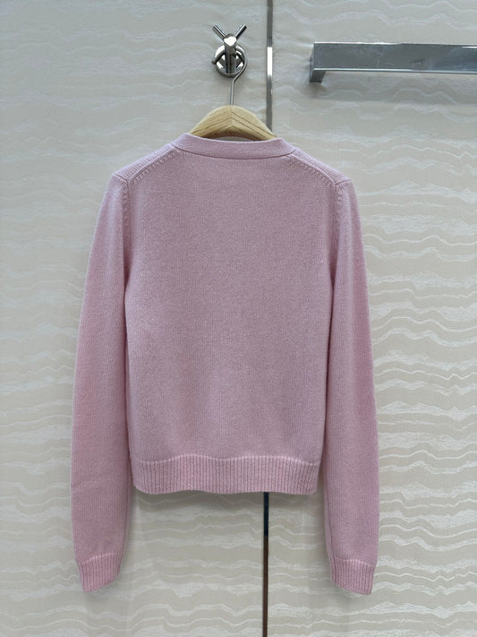 Dior 2025 Cardigan Pink Cashmere