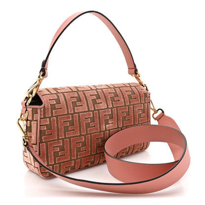 Velvet Jacquard Crystal FF Baguette Macaron