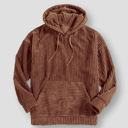 Sky Madrid Fleece Kangaroo Hoodie