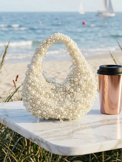 Juliette Crystal and Pearl Handbag