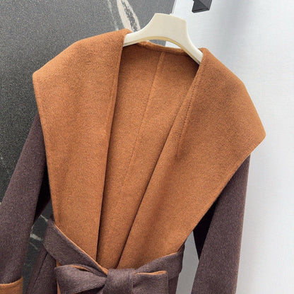 MAX MARA 25S HOODED LONG COAT 157