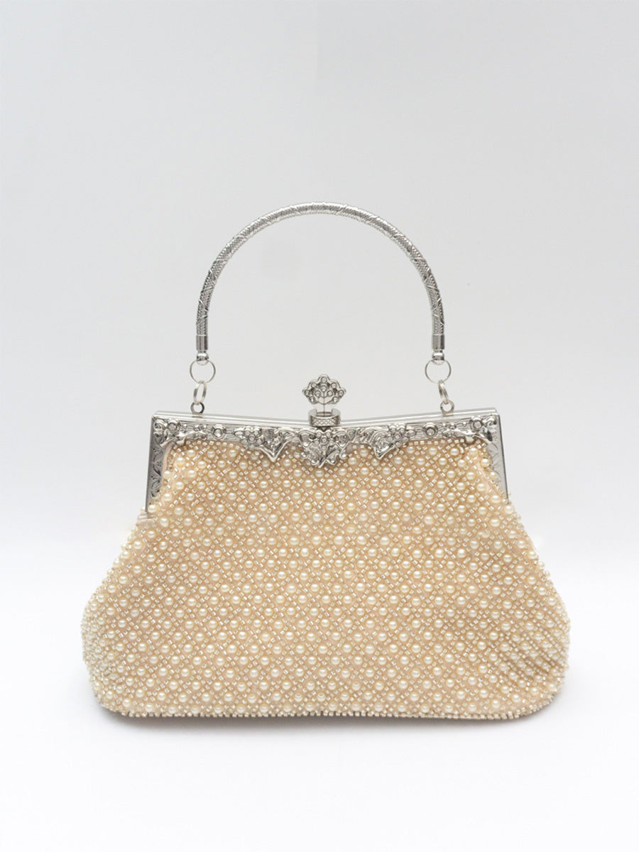 Jazlyn Vintage-Style Beaded Bag