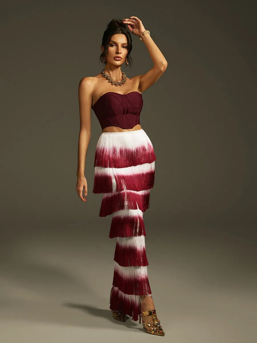 Clementine Fringe Two Piece Set