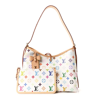 LV X TM Monogram Multicolor CarryAll PM White