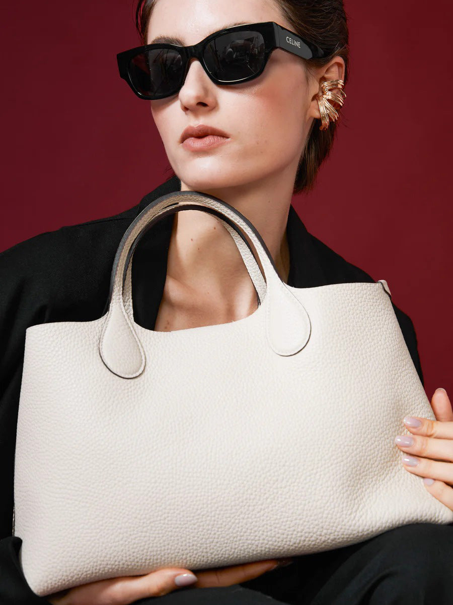 Evelina Tote M Bag in Leather