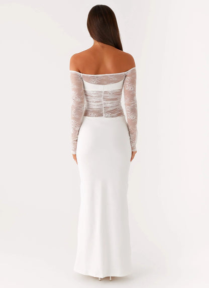 Avi Maxi Dress - White