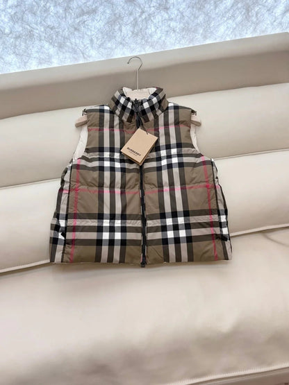 BURBERRY 25S REVERSIBLE PUFFER VEST 165