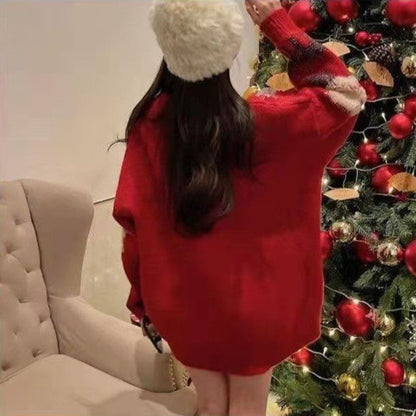 Loose Jacquard Sweater