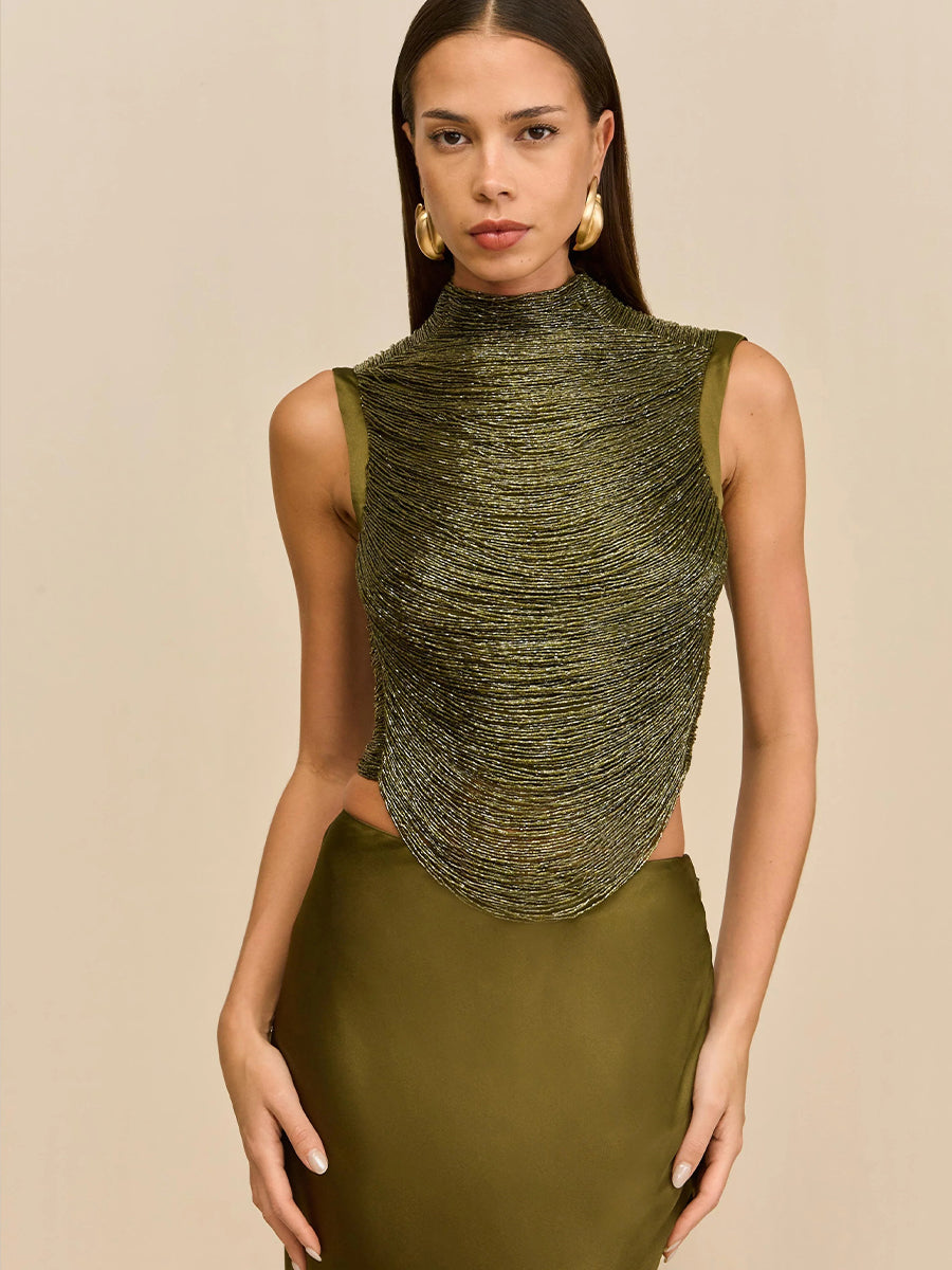 Savannah Maxi Dress In Green