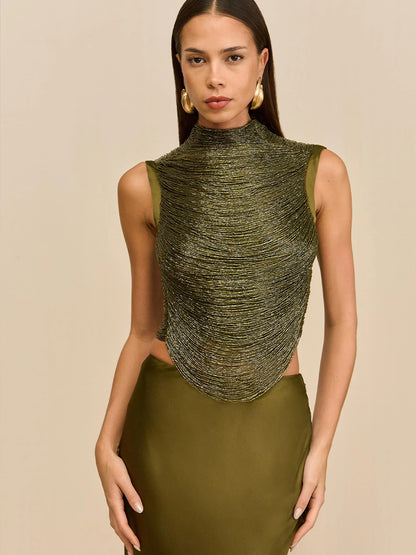 Savannah Maxi Dress In Green