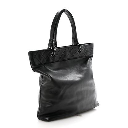 Lambskin CC Shoulder Bag Black