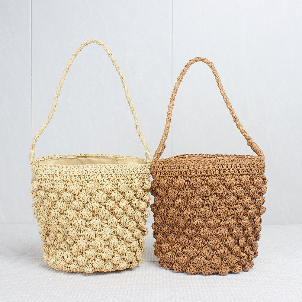 Crochet Market Bag Bucket Bag