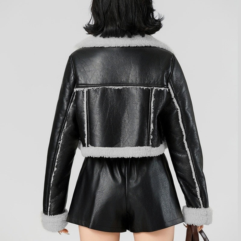 Short Thick Fleece Jacket