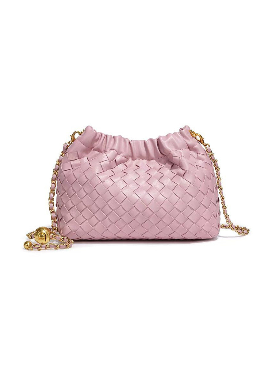 Valentina Hand-Woven Cloud Bag