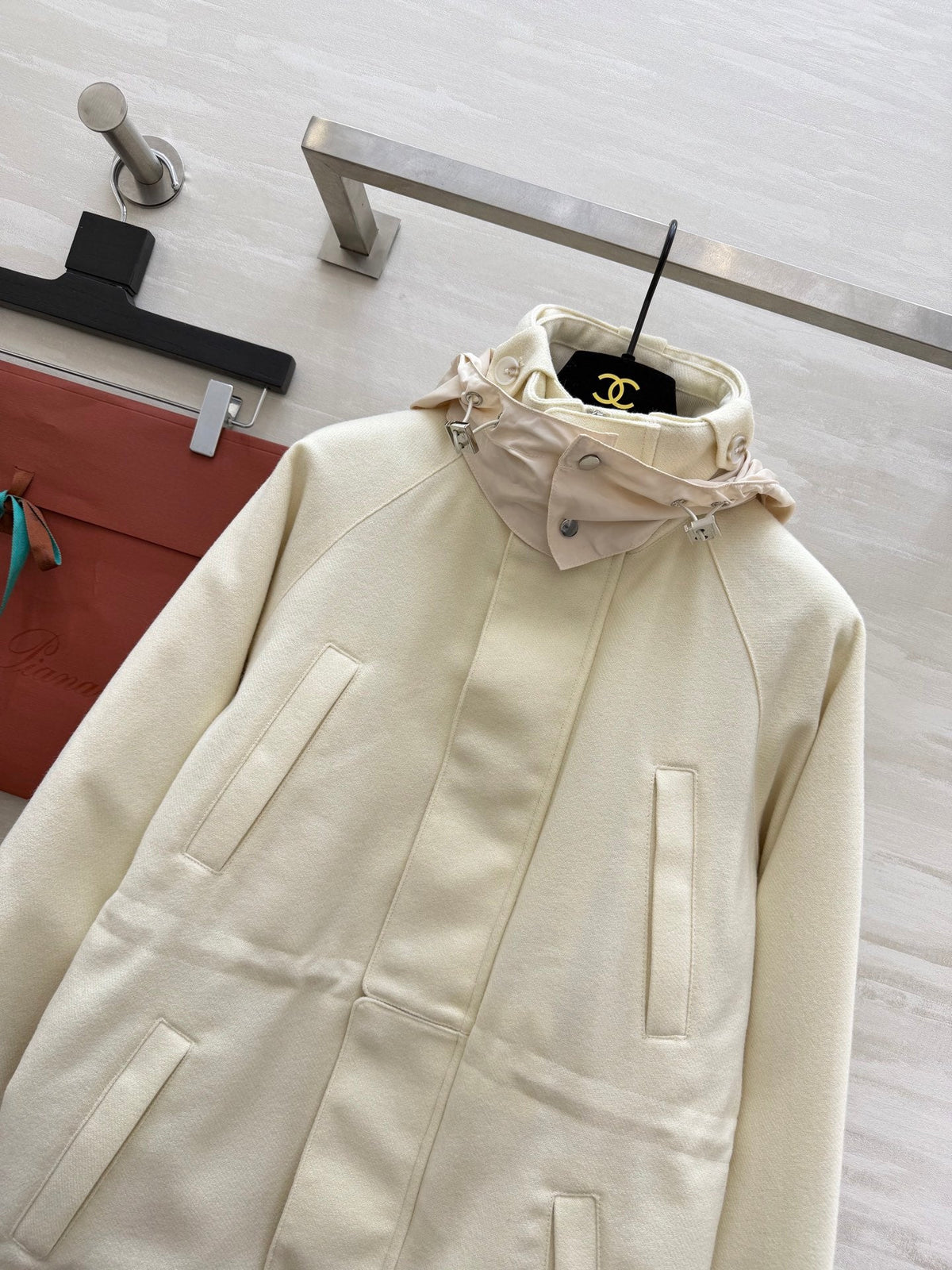 LP Icer Mini Jacket Ivory Cashmere 346648