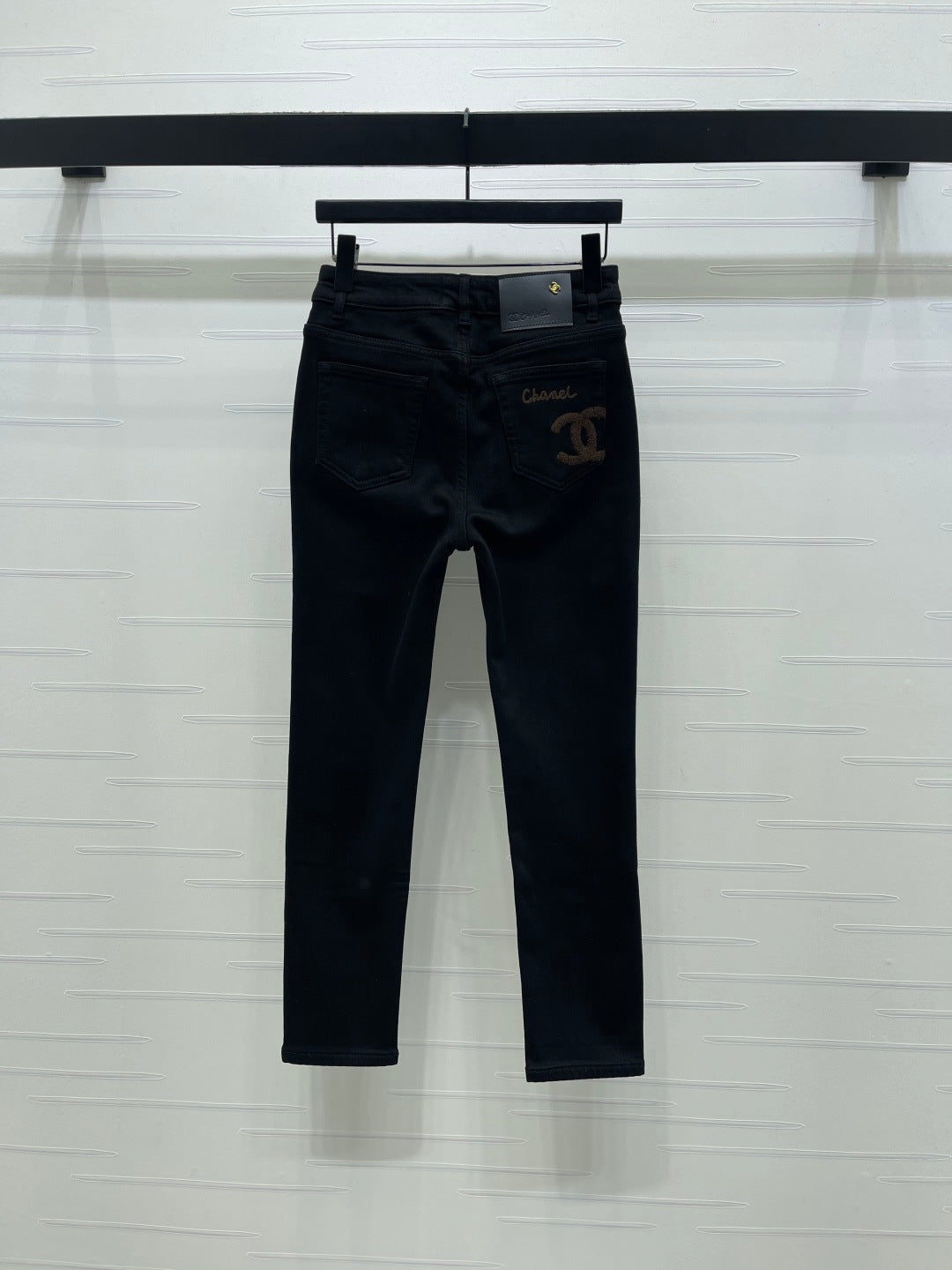 CC Slim-Fit Jeans Black Denim 343625