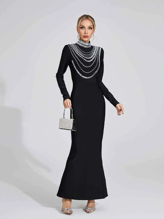 Margot Diamond Maxi Dress