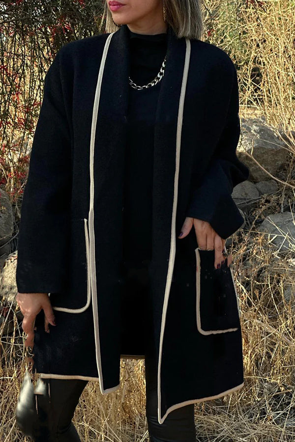 Thickened loose solid color casual women's style