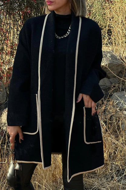 Thickened loose solid color casual women's style