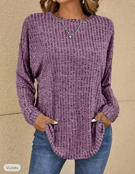 Casual Long-Sleeved Sweater