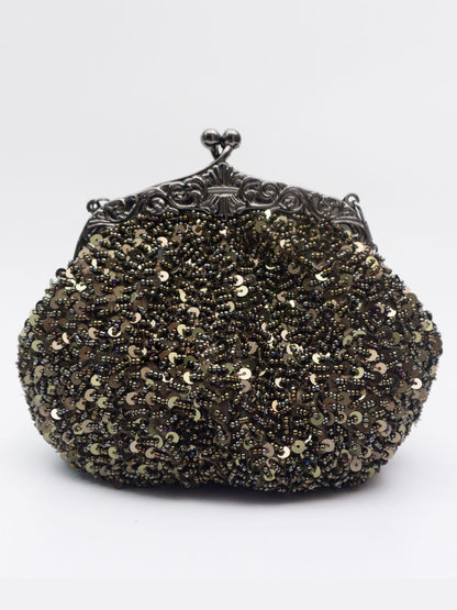 Jessamine Handmade Beaded and Sequined Bag