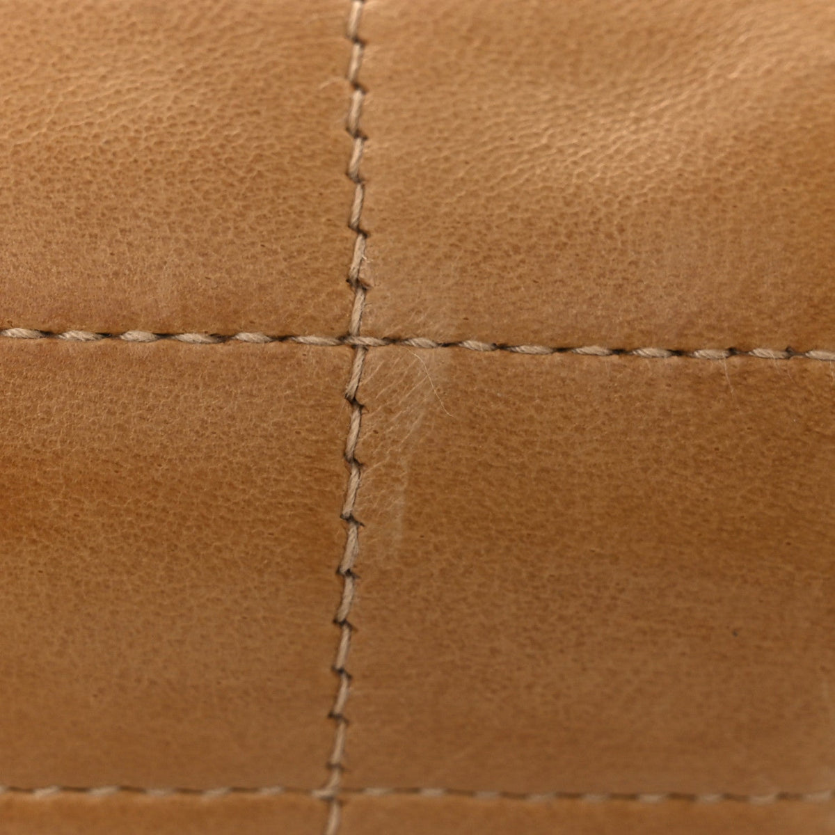 Lambskin Chocolate Bar Accordion Reissue Flap Beige
