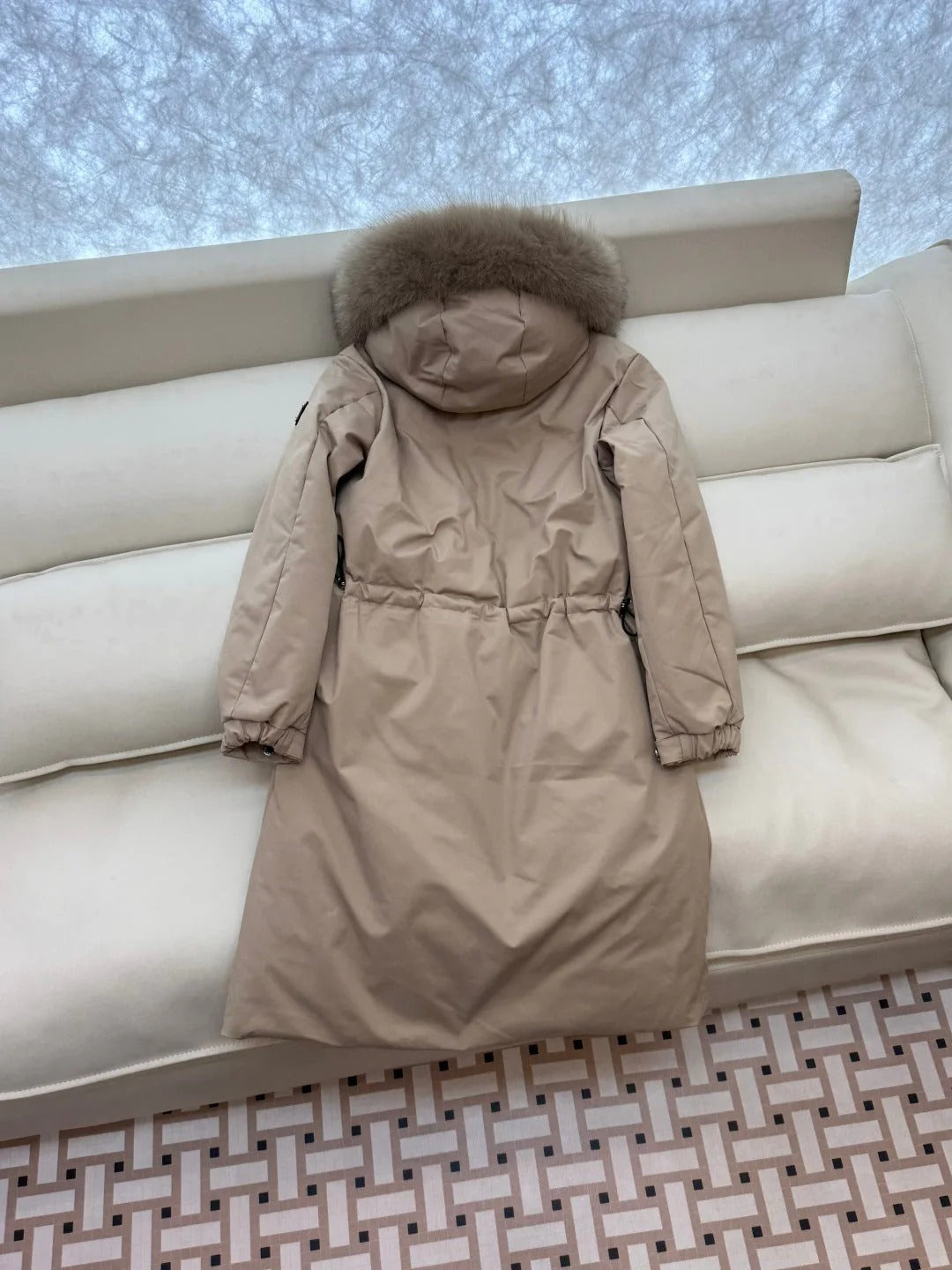 PRADA 25S LONG PUFFER JACKET 519