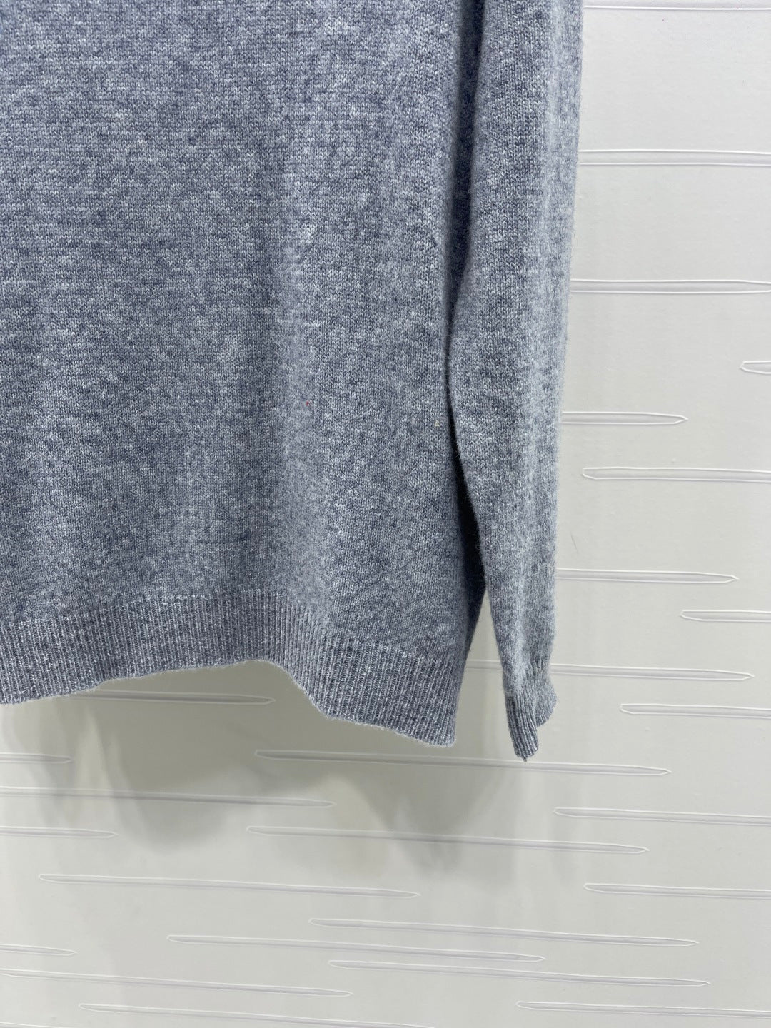 Chanel Floral Patterns Gray Sweater Embroidered 340998