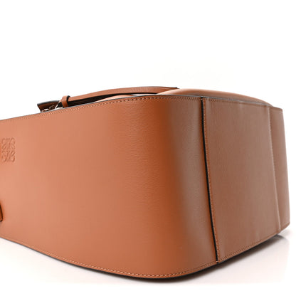 Calfskin Small Hammock Shoulder Bag Tan
