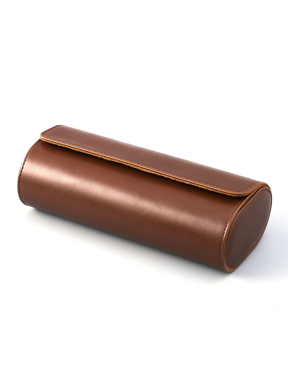 Minimalist Watch Roll Travel Case for 3 Watches