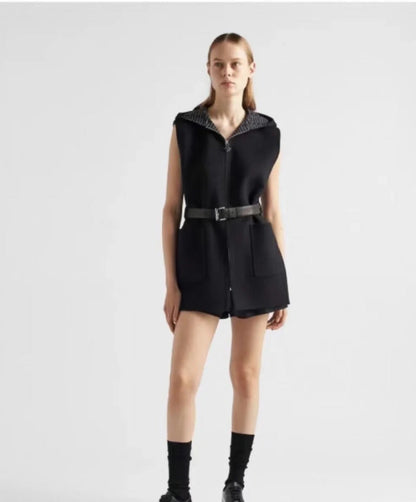 PRADA 25S WOOL VEST COAT 477