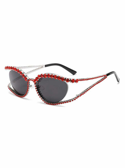 Nalani Diamond-Encrusted Sunglasses
