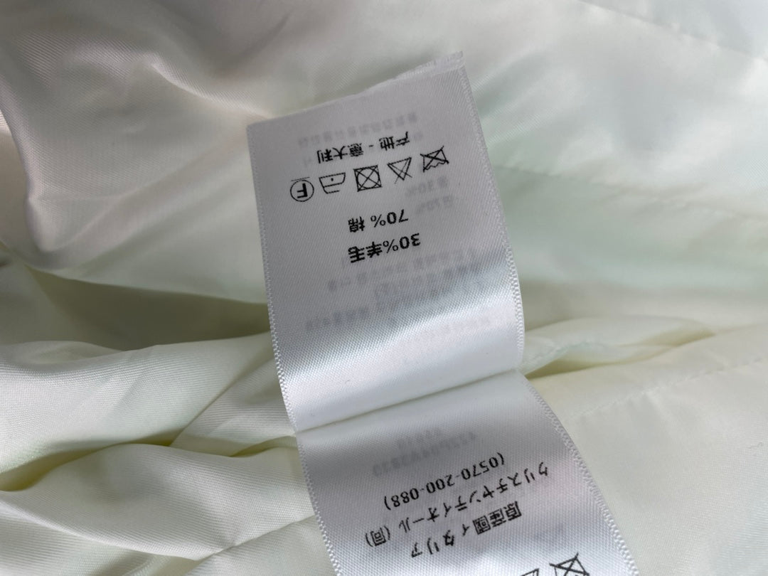 CD 26 White Cotton Jacket 112627