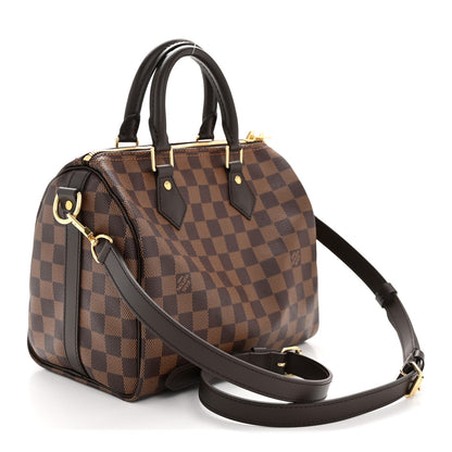 Damier Ebene Speedy Bandouliere 25