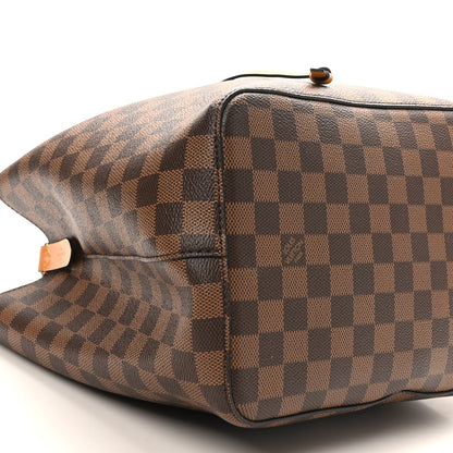 Damier Ebene Neonoe MM Safran