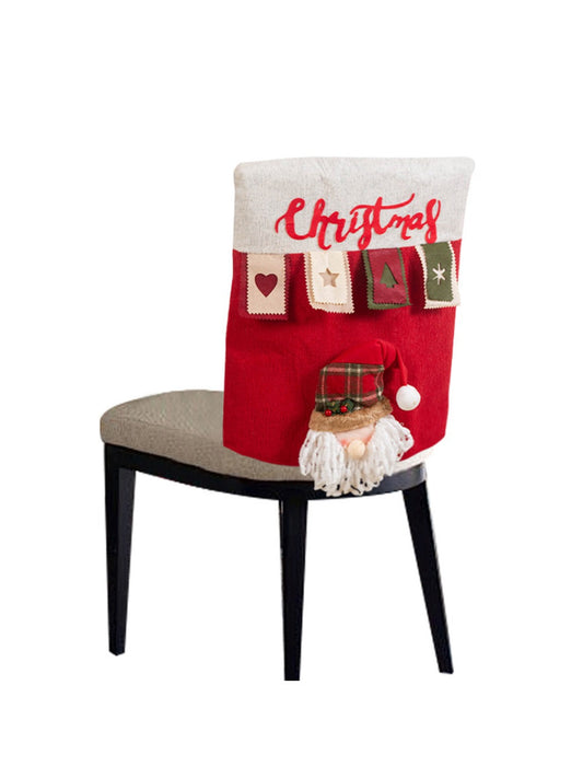 Xris - Festive Christmas Decoration Chair Covers - Classic Character
