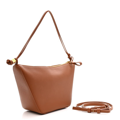 Calfskin Mini Hammock Hobo Tan