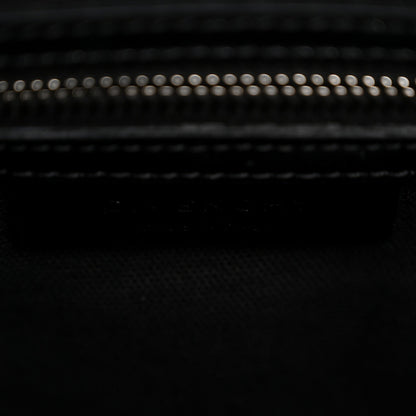 Shiny Lord Calfskin Small Antigona Black