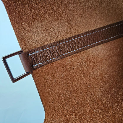 Hermès 18 Picotin Clemence Gold Bag