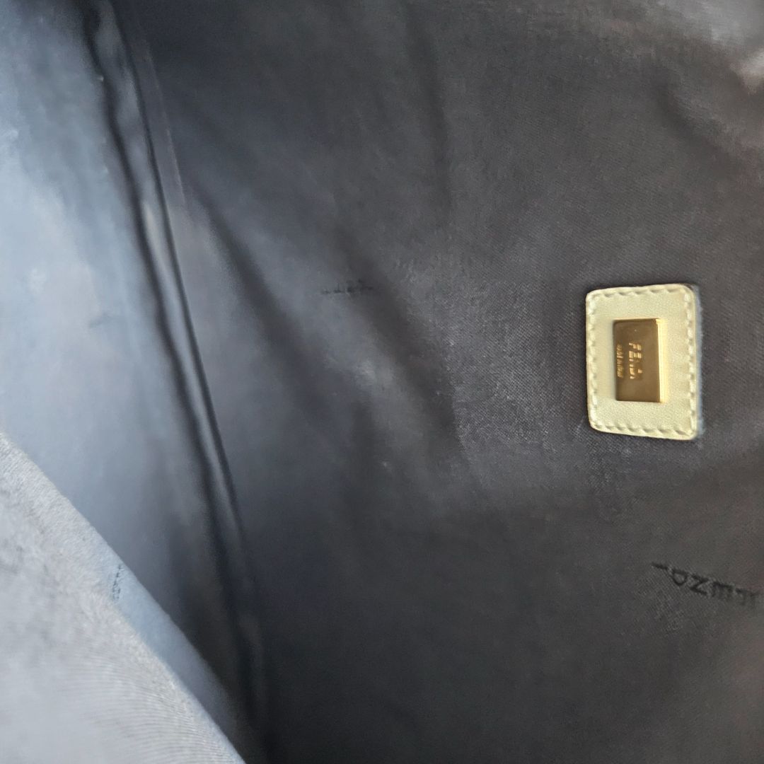 Fendi Roma Beige Clutch