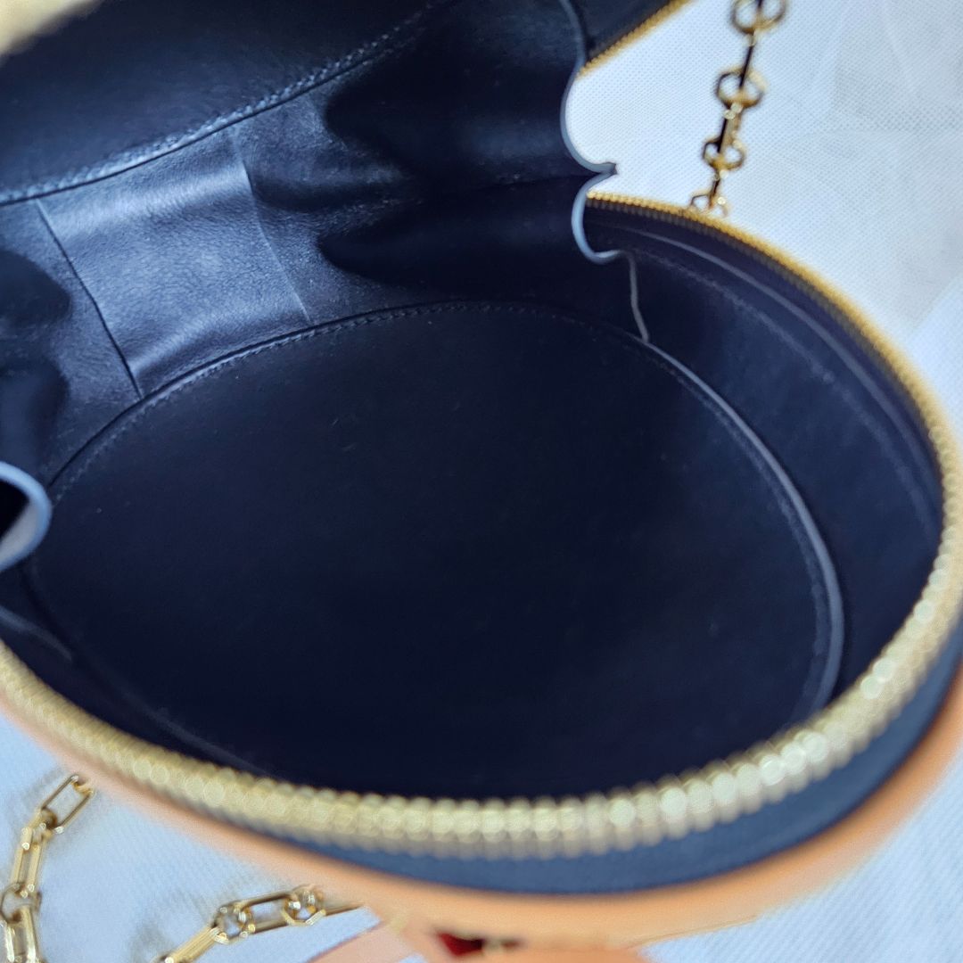 Louis Vuitton Monogram Canvas and Leather Egg Bag