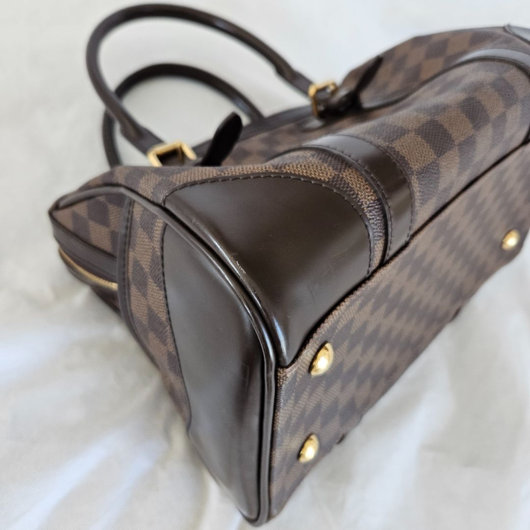 Louis Vuitton Damier Ebene Canvas Berkley Shoulder Bag