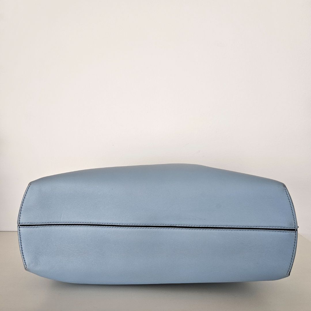 Fendi Blue Fendi First Clutch Bag