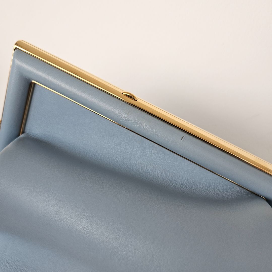 Fendi Blue Fendi First Clutch Bag