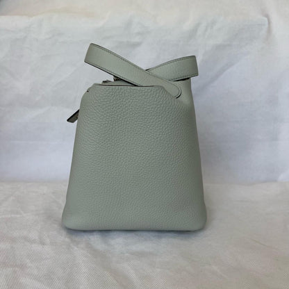 Hermes Picotin Lock 18  Taurillon Clemence Blue Pale PHW Bag