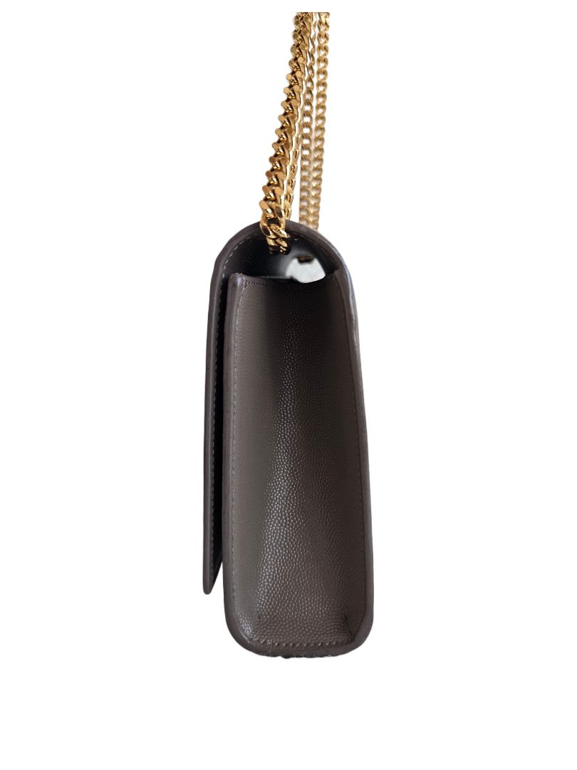 Saint Laurent Kate Medium in Grain De Poudre Embossed Leather