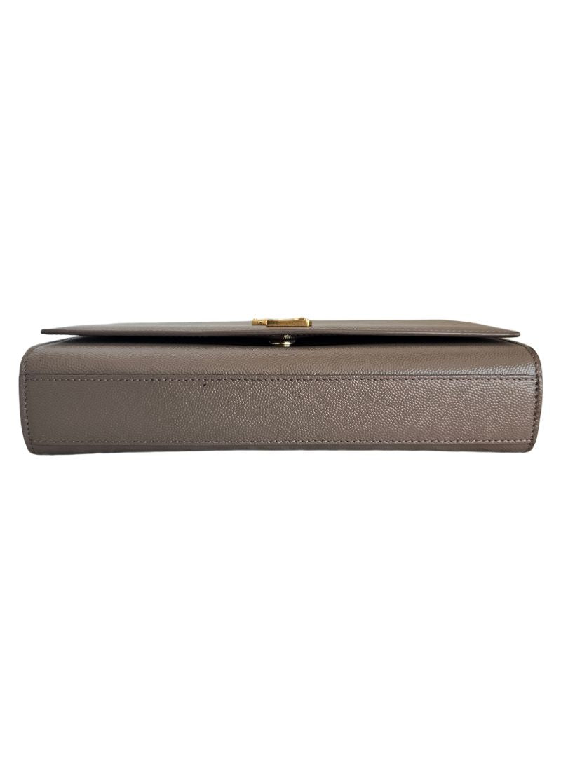 Saint Laurent Kate Medium in Grain De Poudre Embossed Leather