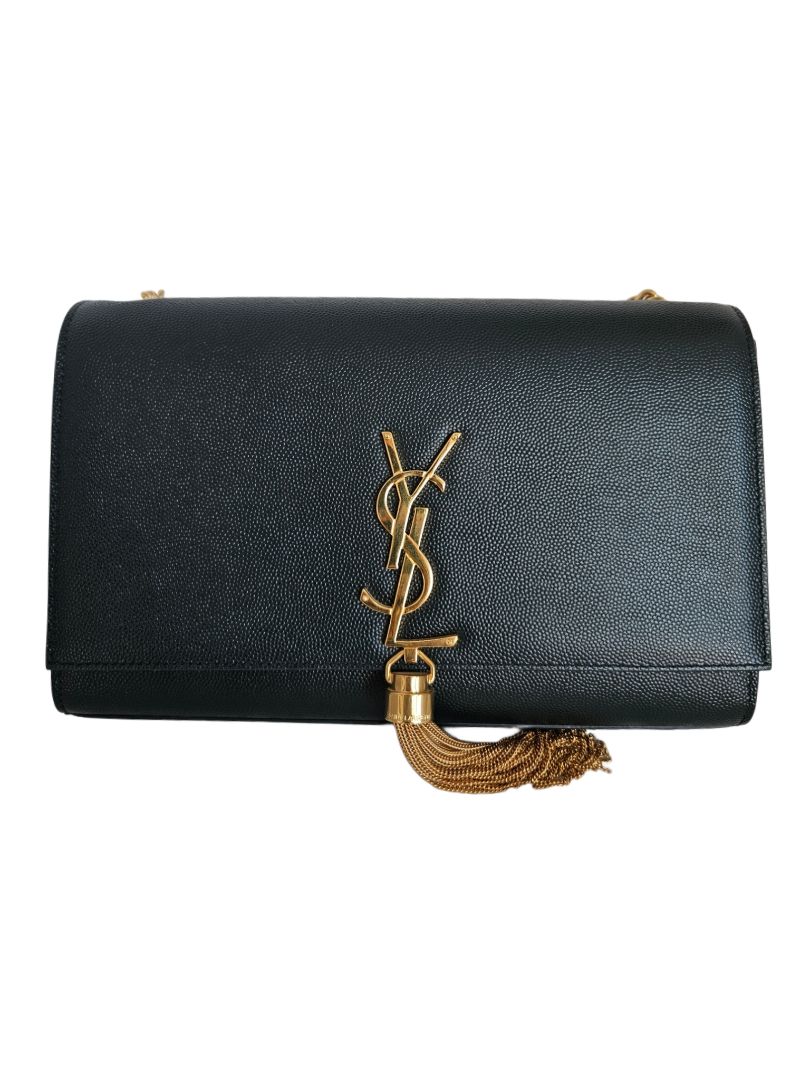 Saint Laurent Monogram Kate Tassel Shoulder Bag